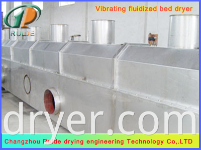 Vibrating Fluidized Bed Dryer Machine For Grain Form